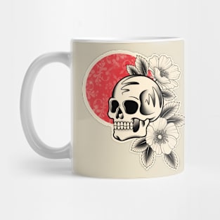 Skull flowers Mug